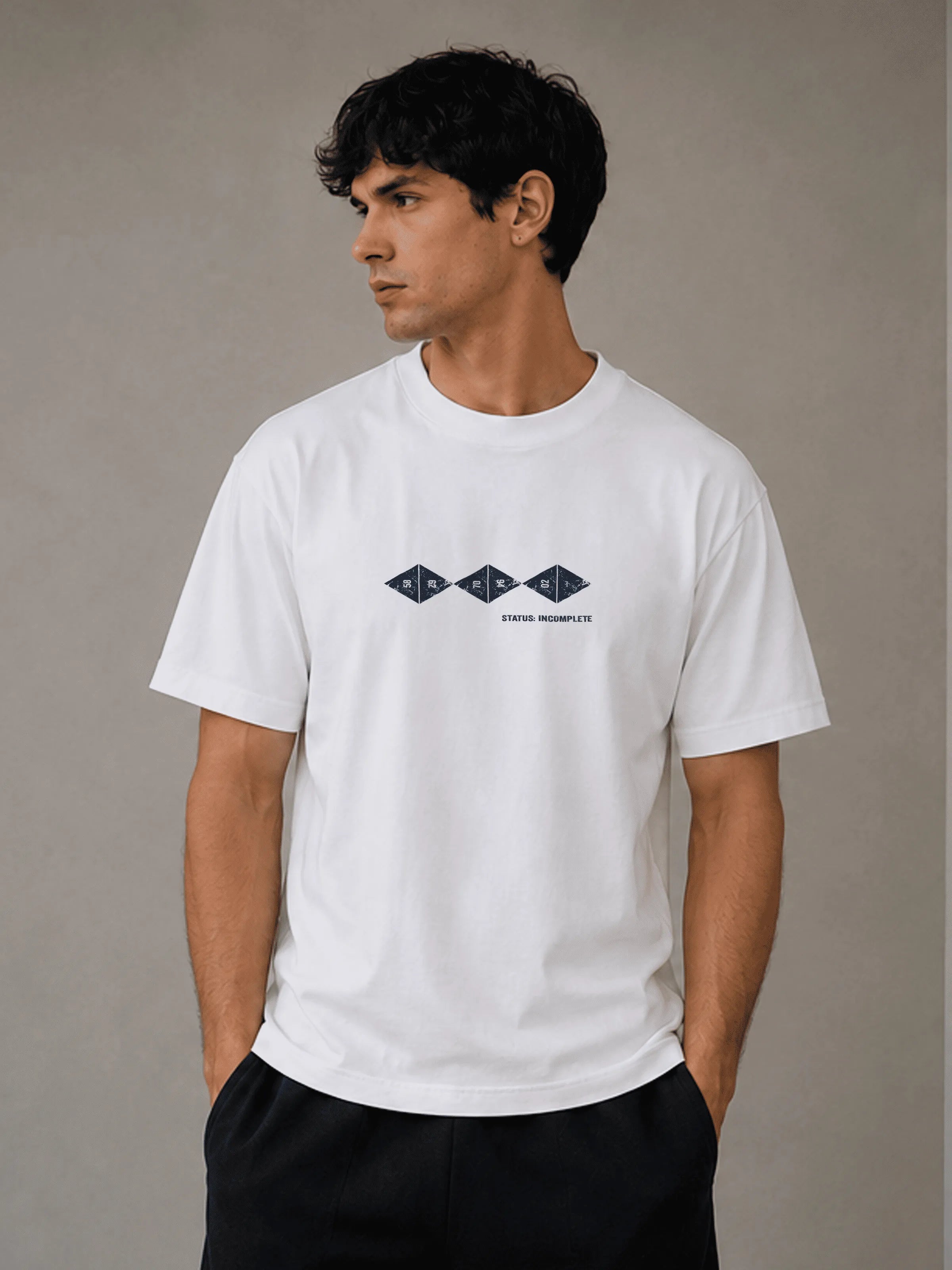 T-Shirt Losango Fragmentado